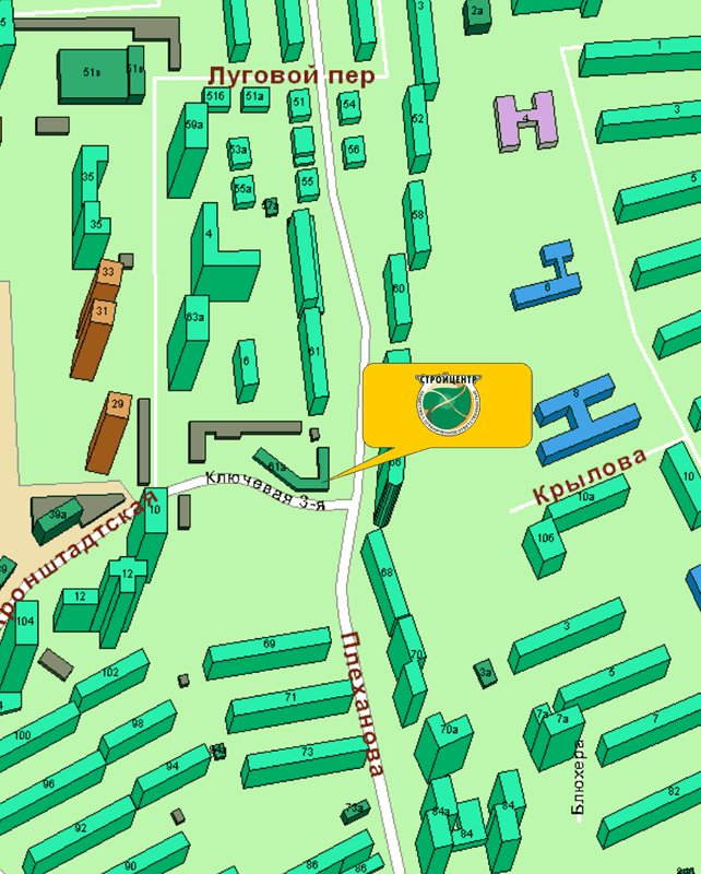 Схема проезда